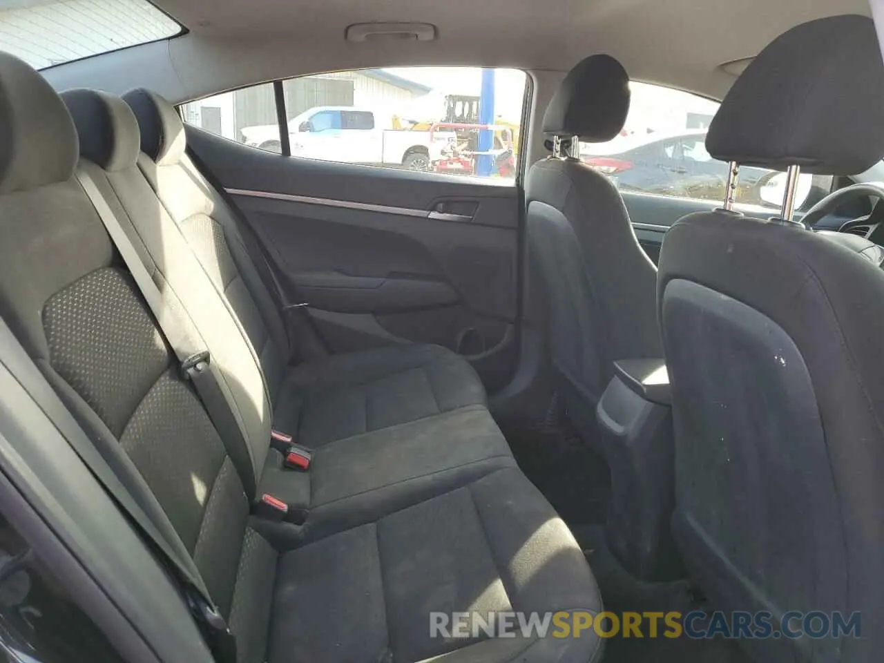 10 fotografías del automóvil dañado 5NPD74LF2KH479130 HYUNDAI ELANTRA 2019
