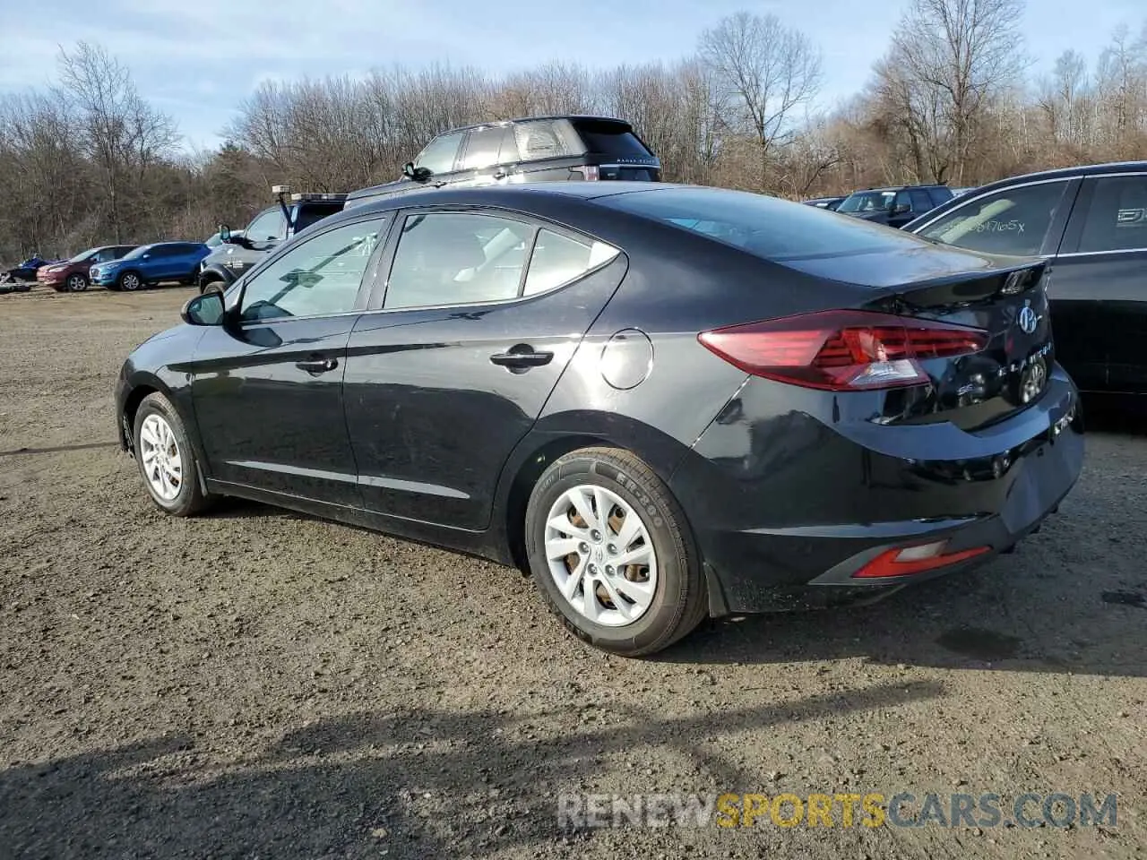 2 fotografías del automóvil dañado 5NPD74LF2KH479130 HYUNDAI ELANTRA 2019
