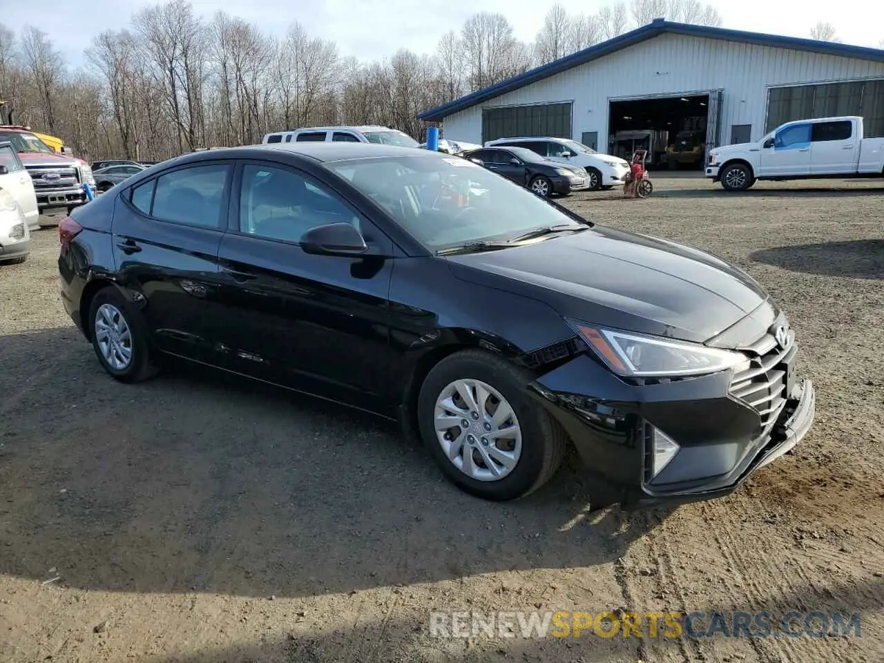 4 fotografías del automóvil dañado 5NPD74LF2KH479130 HYUNDAI ELANTRA 2019