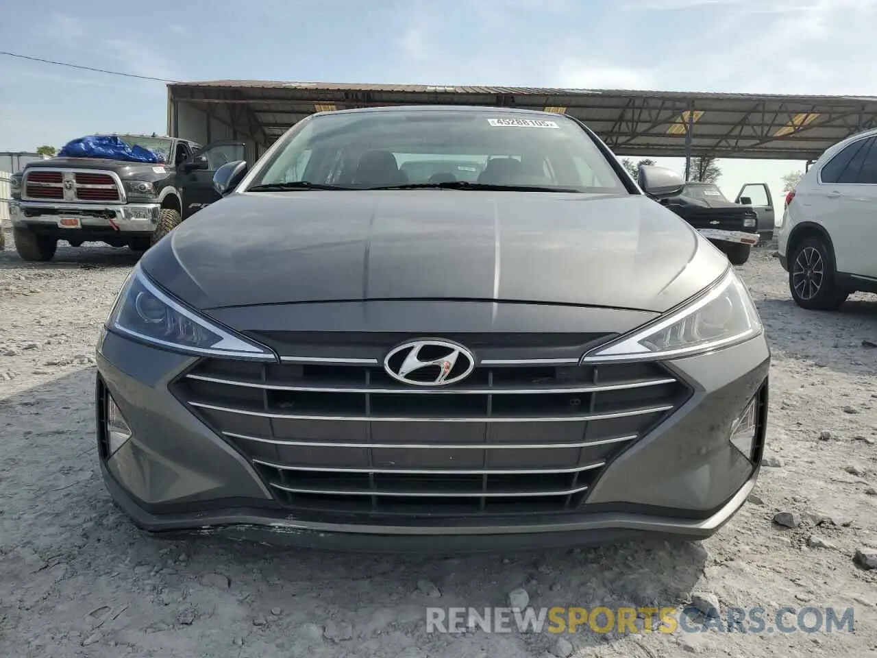 5 fotografías del automóvil dañado 5NPD74LF2KH490371 HYUNDAI ELANTRA 2019