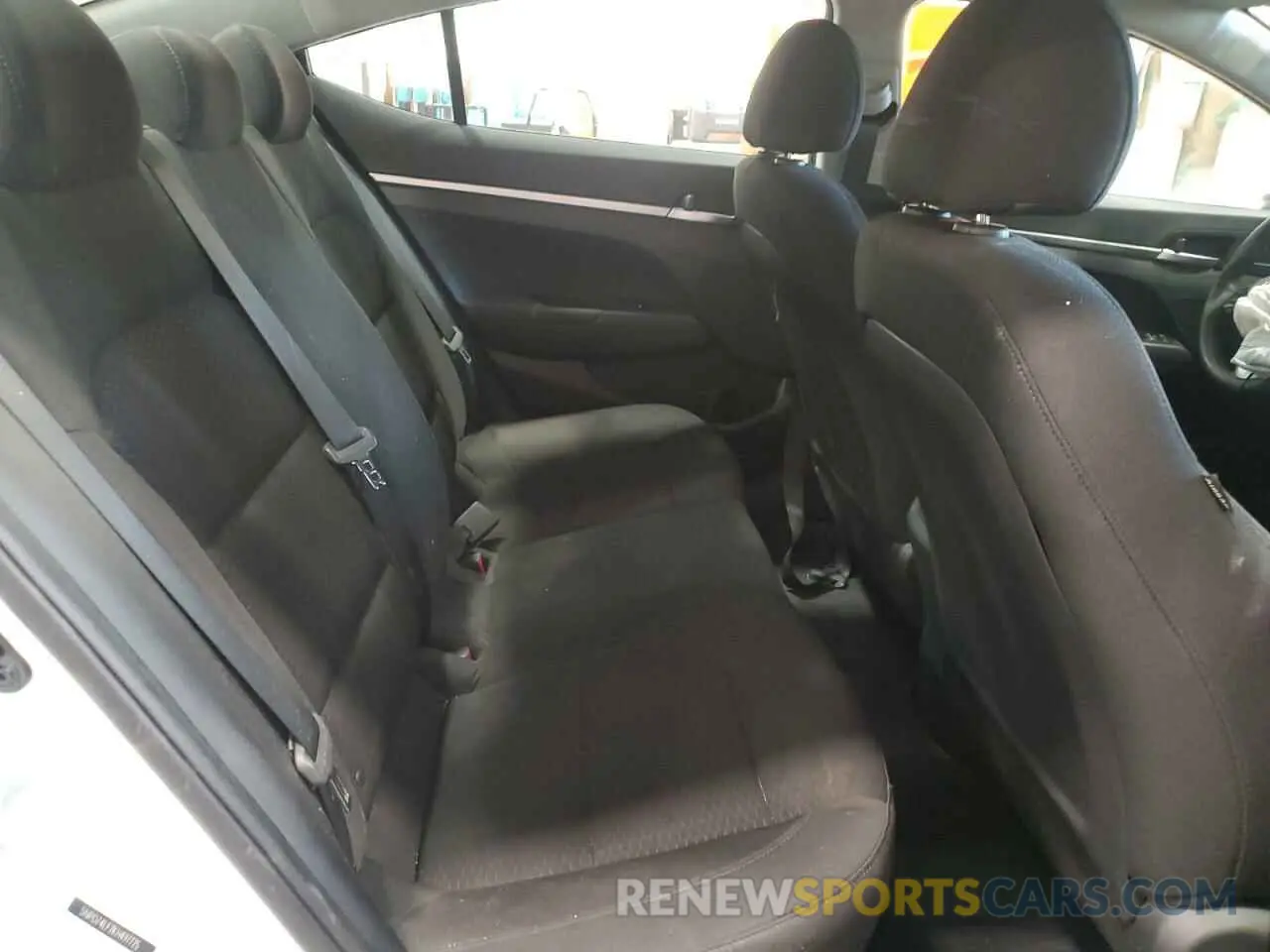 10 fotografías del automóvil dañado 5NPD74LF2KH497725 HYUNDAI ELANTRA 2019