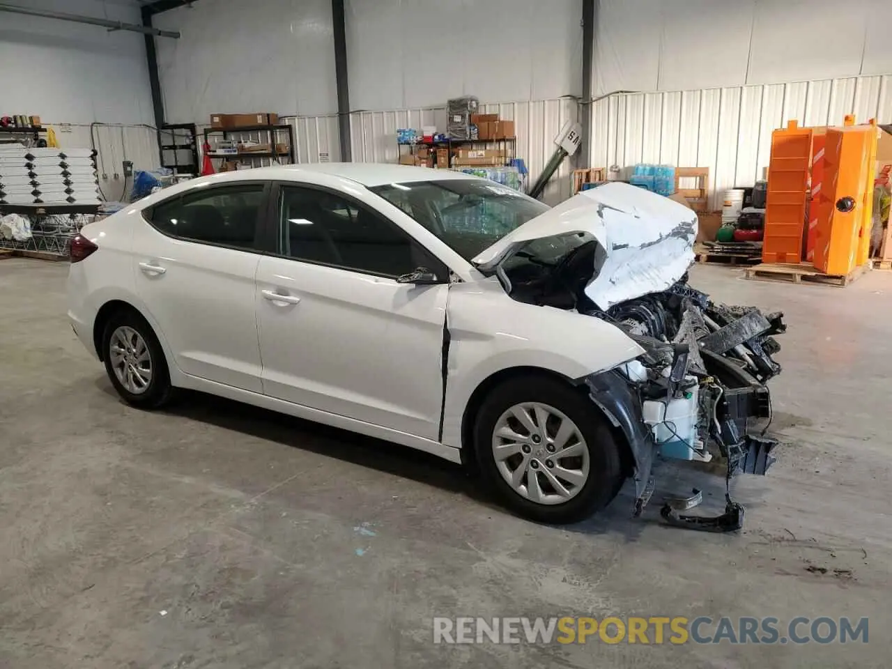 4 fotografías del automóvil dañado 5NPD74LF2KH497725 HYUNDAI ELANTRA 2019