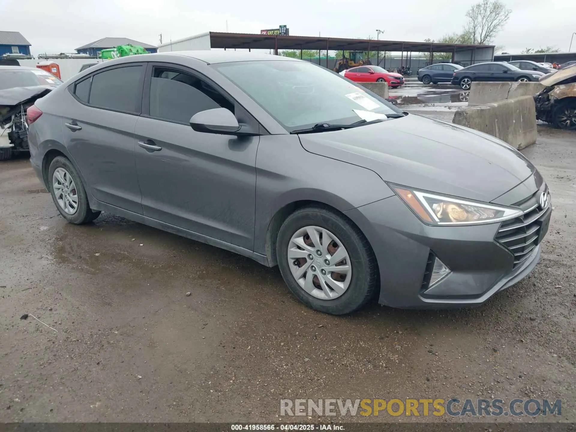 1 fotografías del automóvil dañado 5NPD74LF3KH451188 HYUNDAI ELANTRA 2019