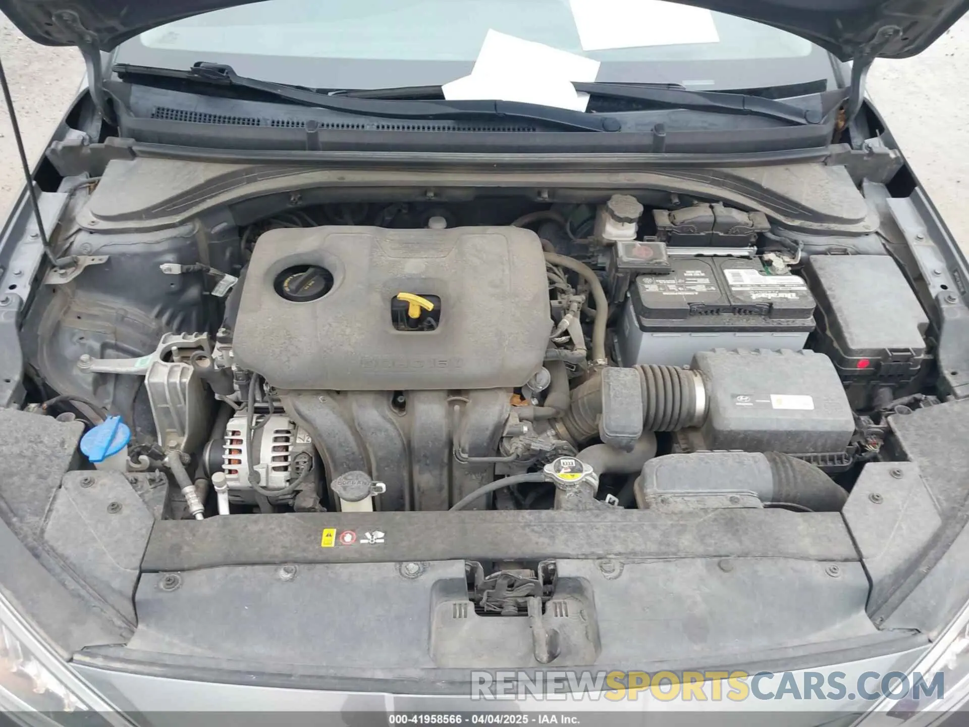 10 fotografías del automóvil dañado 5NPD74LF3KH451188 HYUNDAI ELANTRA 2019
