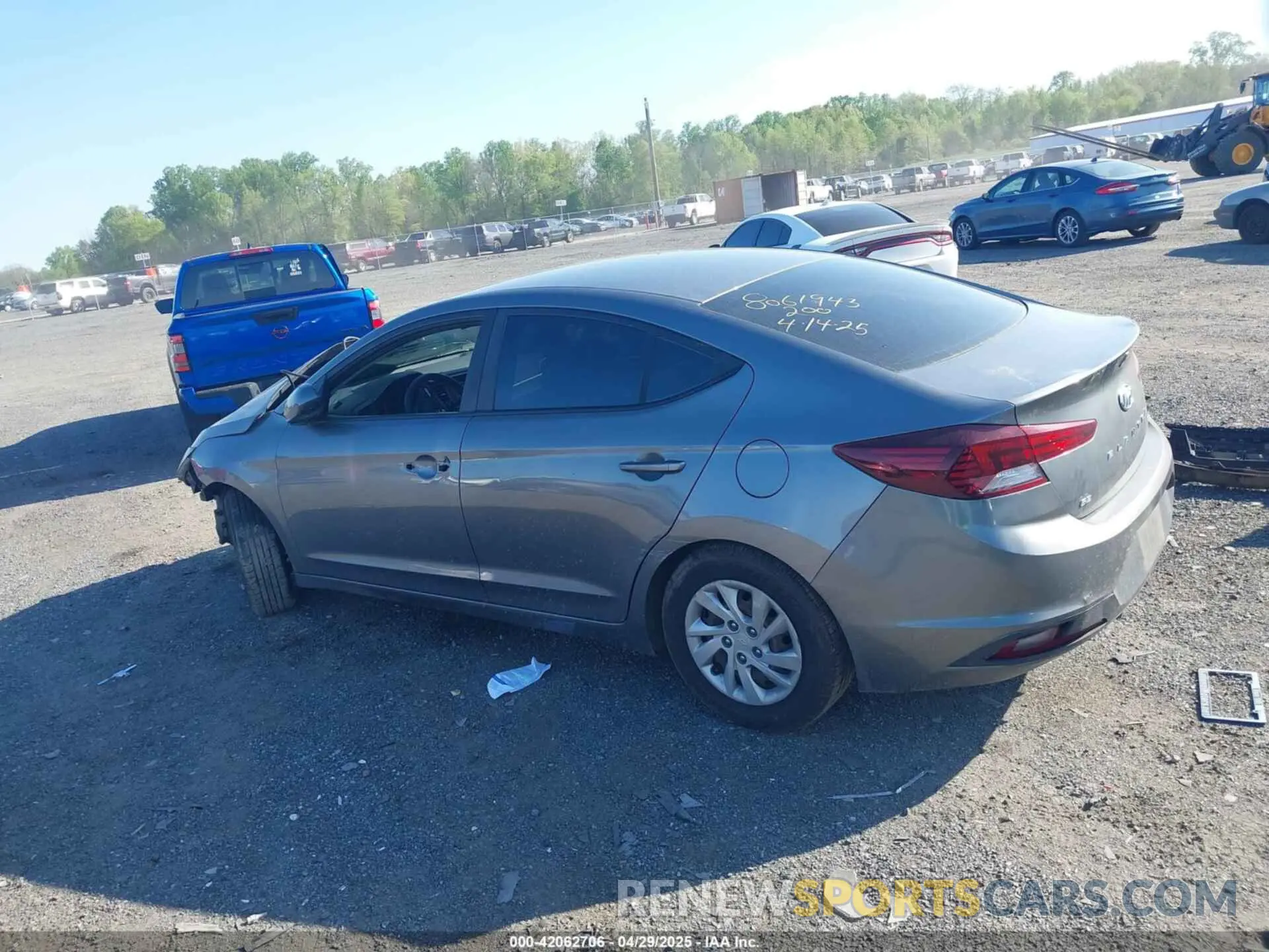 13 fotografías del automóvil dañado 5NPD74LF3KH453524 HYUNDAI ELANTRA 2019