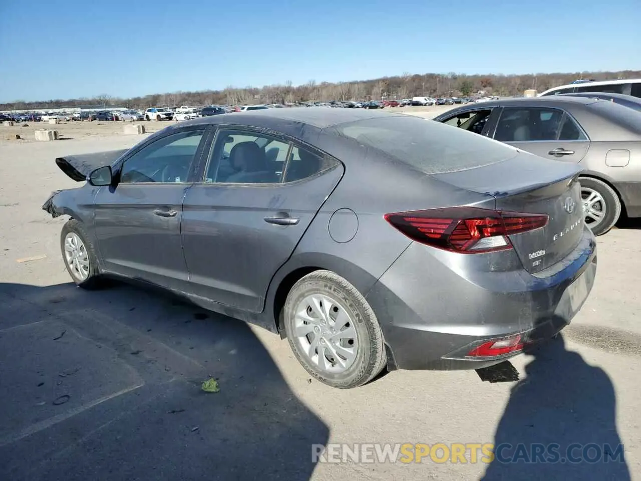 2 fotografías del automóvil dañado 5NPD74LF3KH453538 HYUNDAI ELANTRA 2019