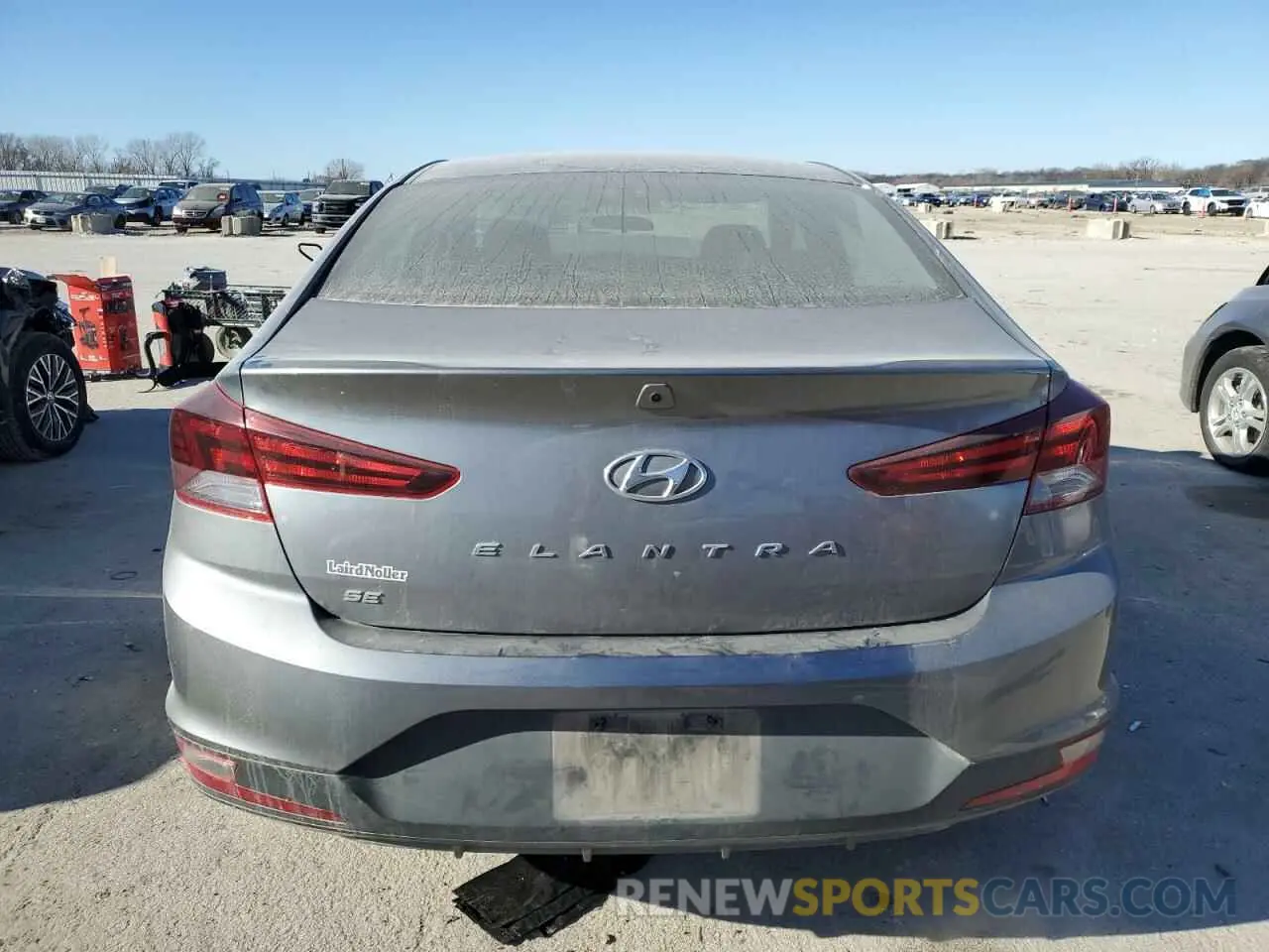 6 fotografías del automóvil dañado 5NPD74LF3KH453538 HYUNDAI ELANTRA 2019