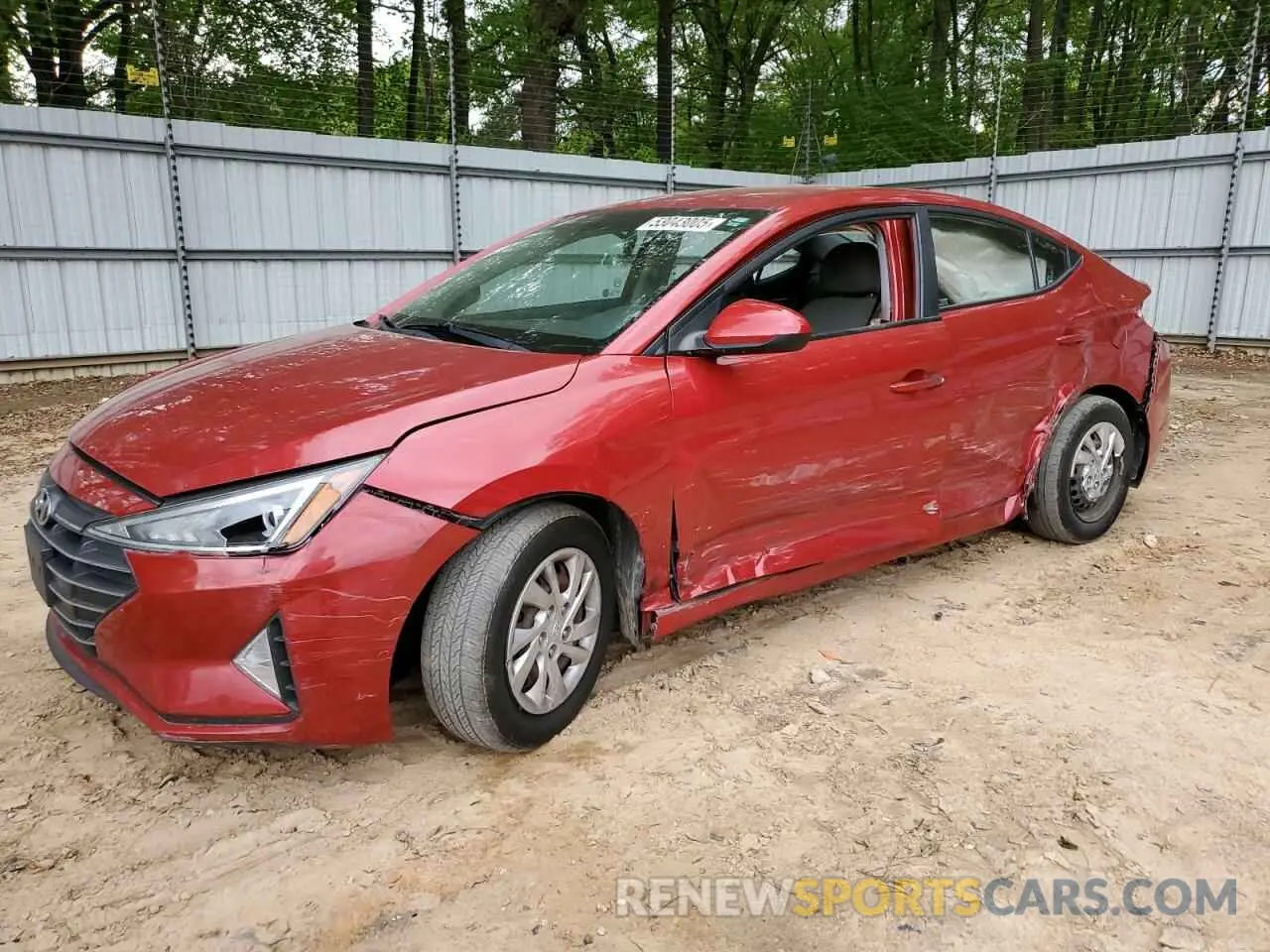 1 fotografías del automóvil dañado 5NPD74LF3KH468203 HYUNDAI ELANTRA 2019