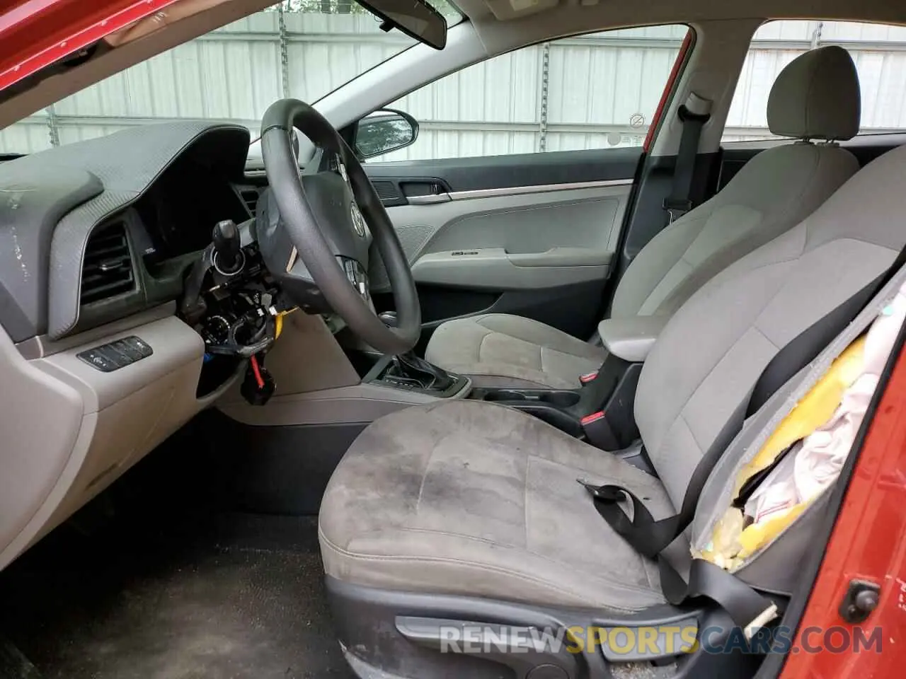 7 fotografías del automóvil dañado 5NPD74LF3KH468203 HYUNDAI ELANTRA 2019