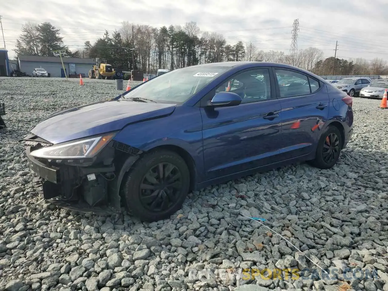 1 fotografías del automóvil dañado 5NPD74LF3KH469075 HYUNDAI ELANTRA 2019