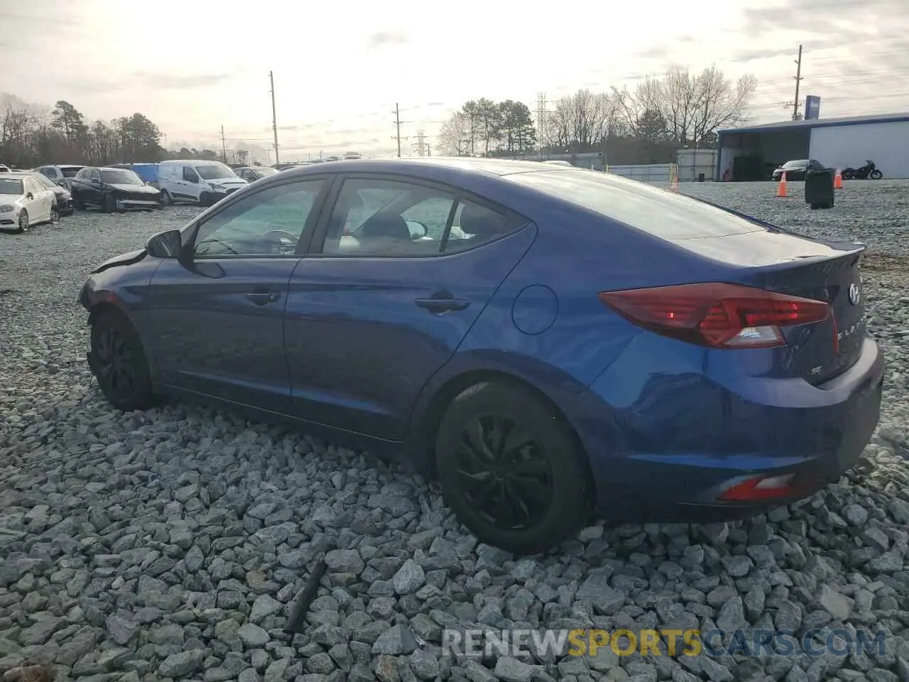 2 fotografías del automóvil dañado 5NPD74LF3KH469075 HYUNDAI ELANTRA 2019