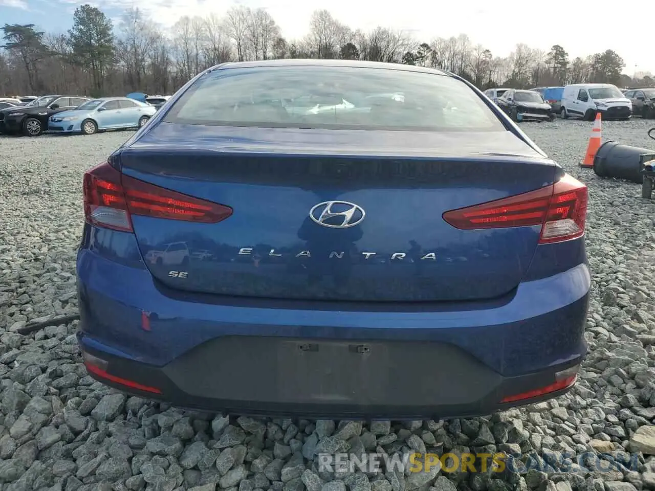 6 fotografías del automóvil dañado 5NPD74LF3KH469075 HYUNDAI ELANTRA 2019
