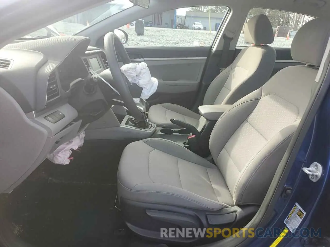 7 fotografías del automóvil dañado 5NPD74LF3KH469075 HYUNDAI ELANTRA 2019