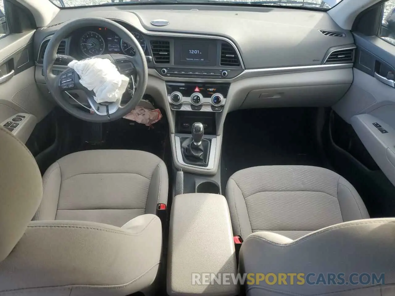 8 fotografías del automóvil dañado 5NPD74LF3KH469075 HYUNDAI ELANTRA 2019