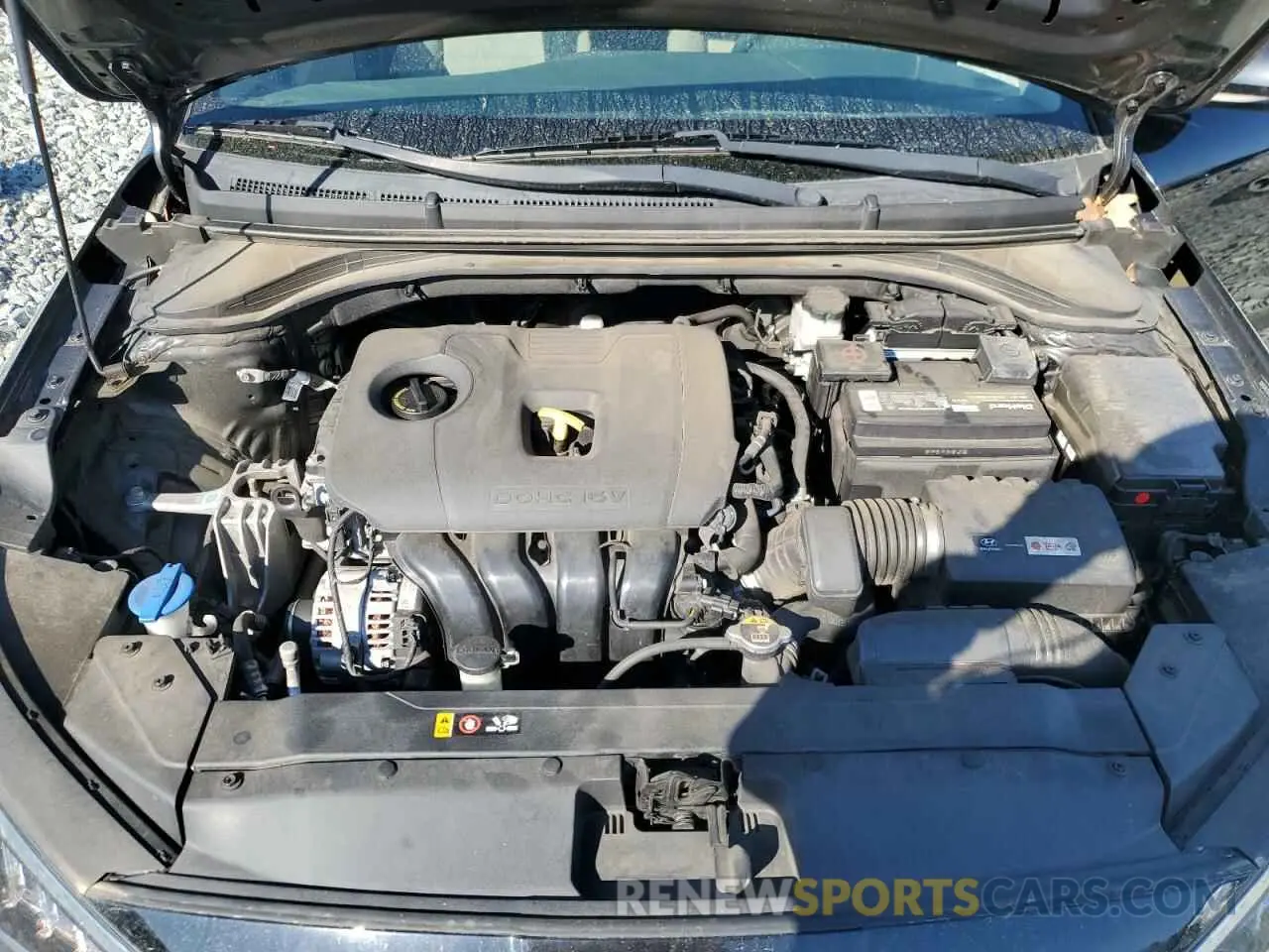 12 fotografías del automóvil dañado 5NPD74LF3KH494591 HYUNDAI ELANTRA 2019