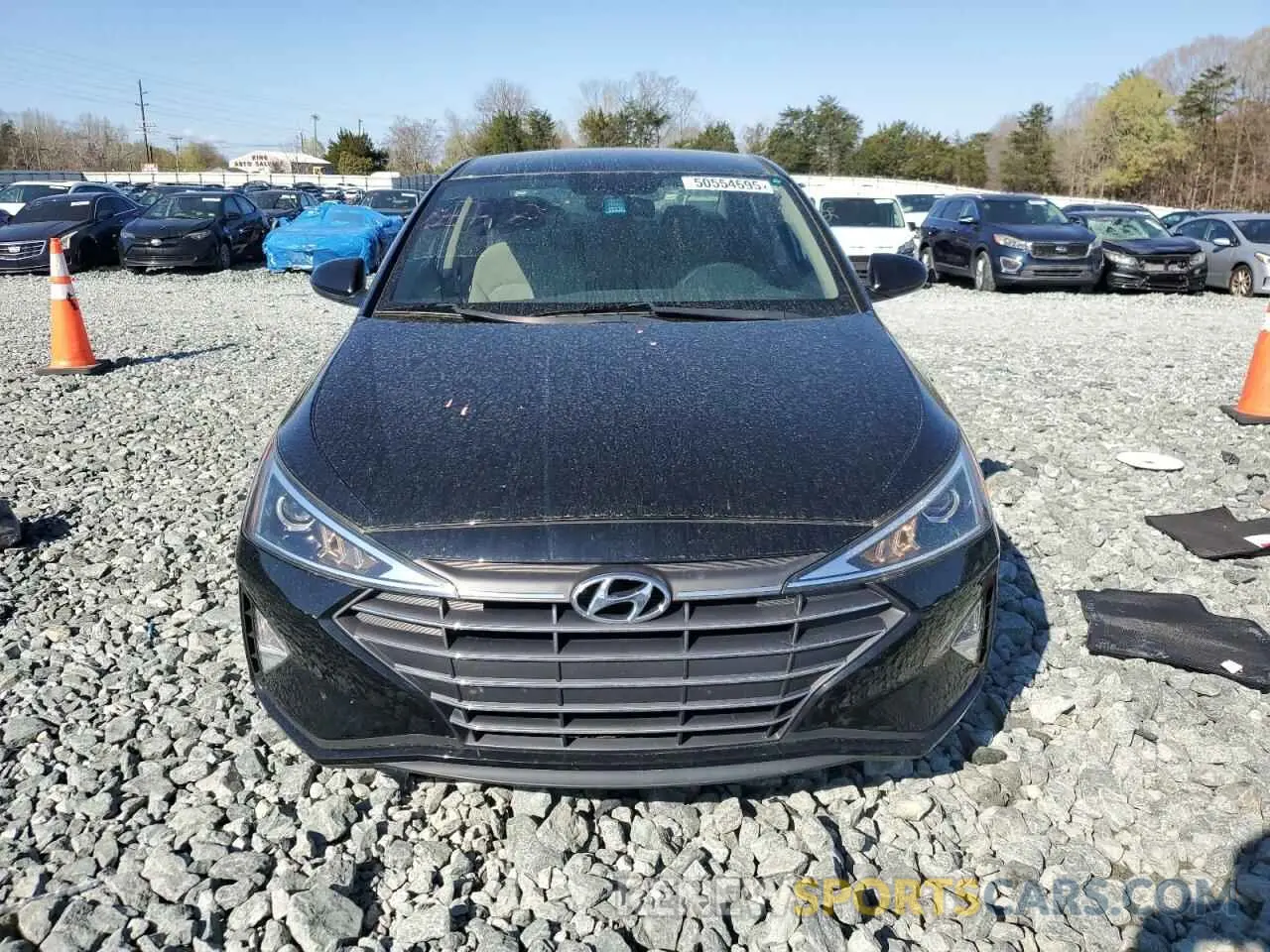 5 fotografías del automóvil dañado 5NPD74LF3KH494591 HYUNDAI ELANTRA 2019