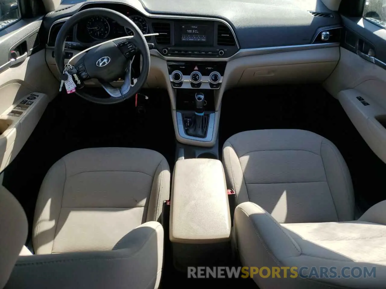 8 fotografías del automóvil dañado 5NPD74LF3KH494591 HYUNDAI ELANTRA 2019