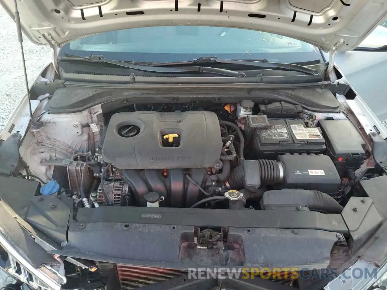 12 fotografías del automóvil dañado 5NPD74LF3KH494798 HYUNDAI ELANTRA 2019
