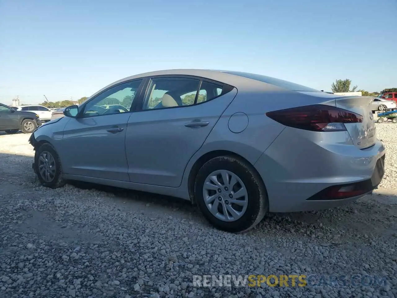 2 fotografías del automóvil dañado 5NPD74LF3KH494798 HYUNDAI ELANTRA 2019