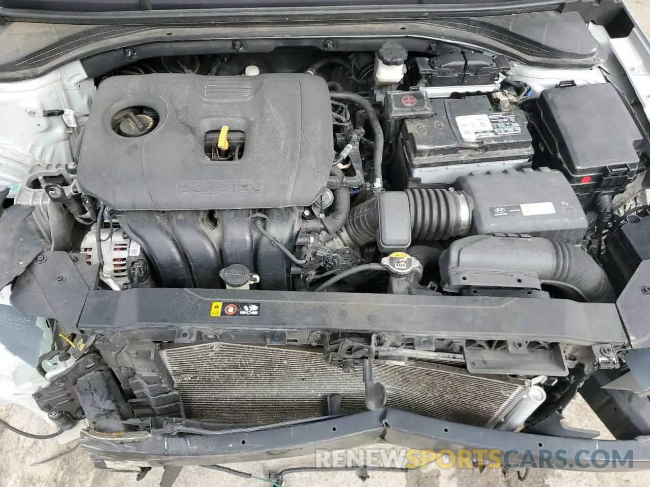 13 fotografías del automóvil dañado 5NPD74LF4KH422461 HYUNDAI ELANTRA 2019