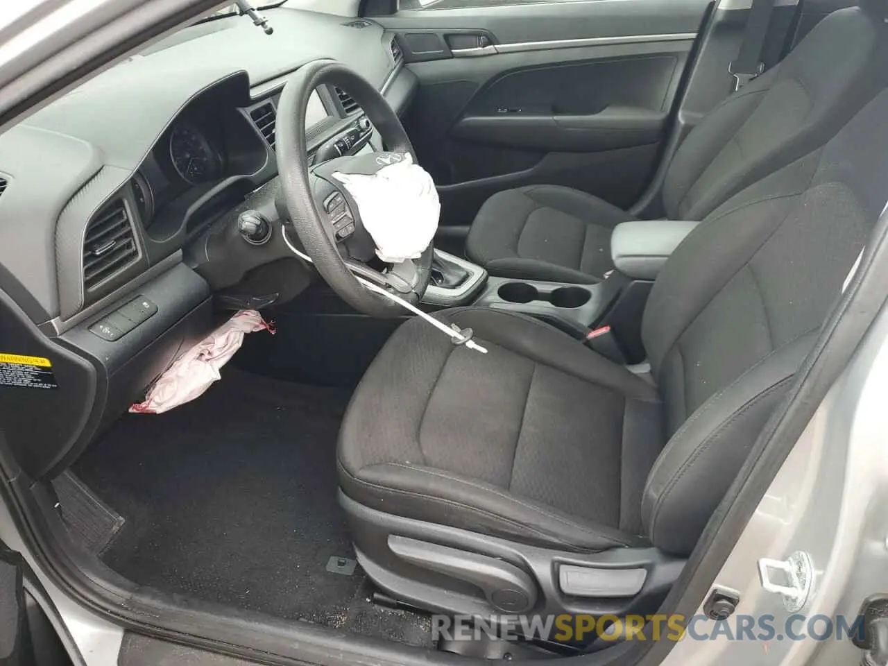7 fotografías del automóvil dañado 5NPD74LF4KH422461 HYUNDAI ELANTRA 2019