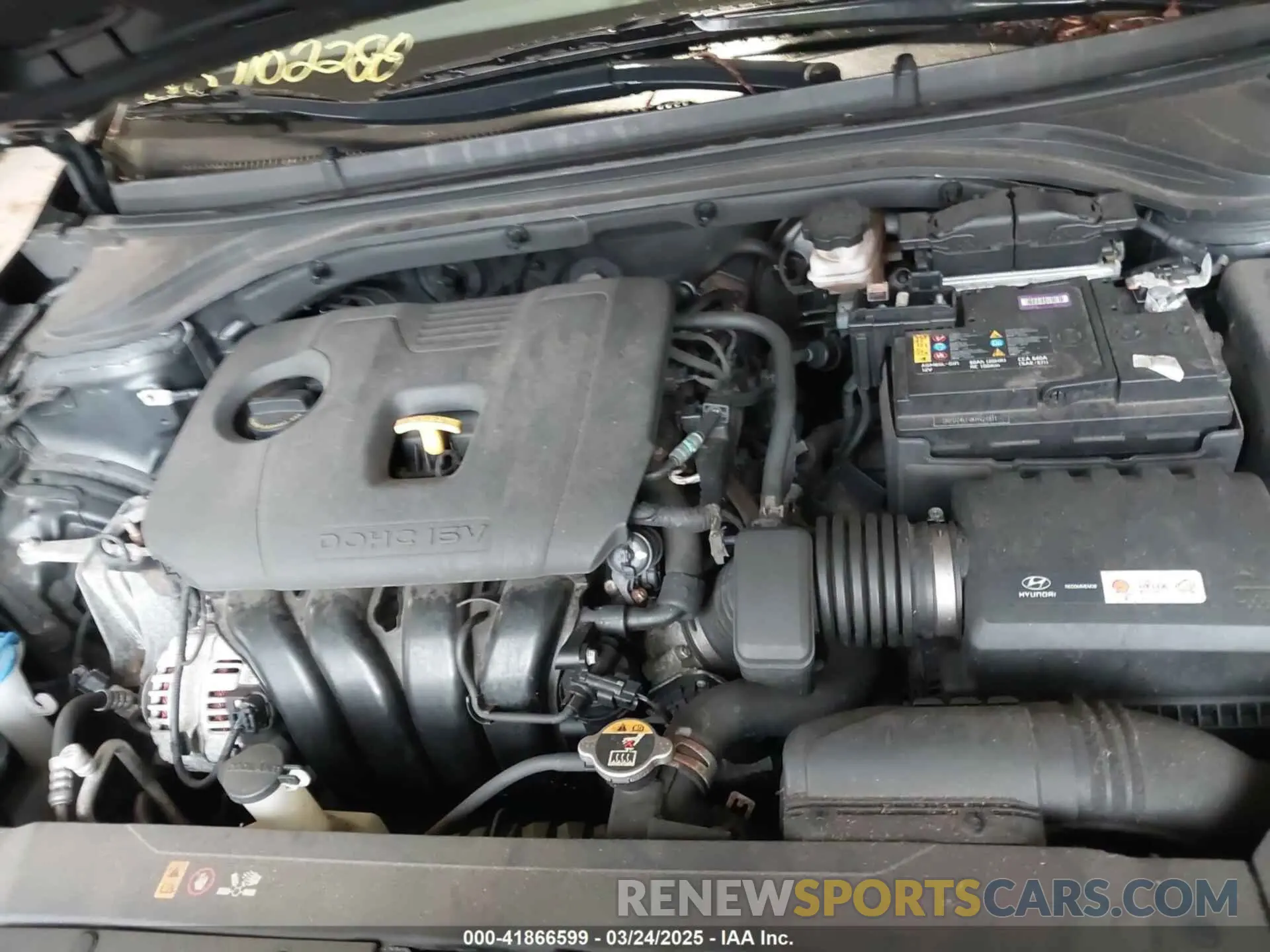 10 fotografías del automóvil dañado 5NPD74LF4KH424811 HYUNDAI ELANTRA 2019
