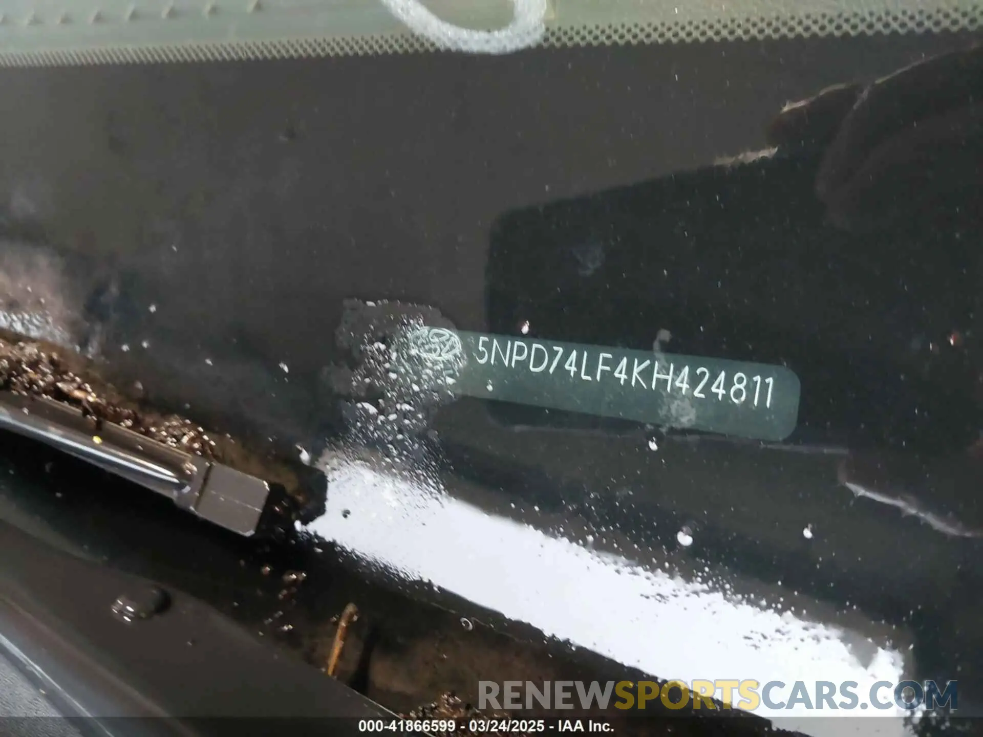16 fotografías del automóvil dañado 5NPD74LF4KH424811 HYUNDAI ELANTRA 2019