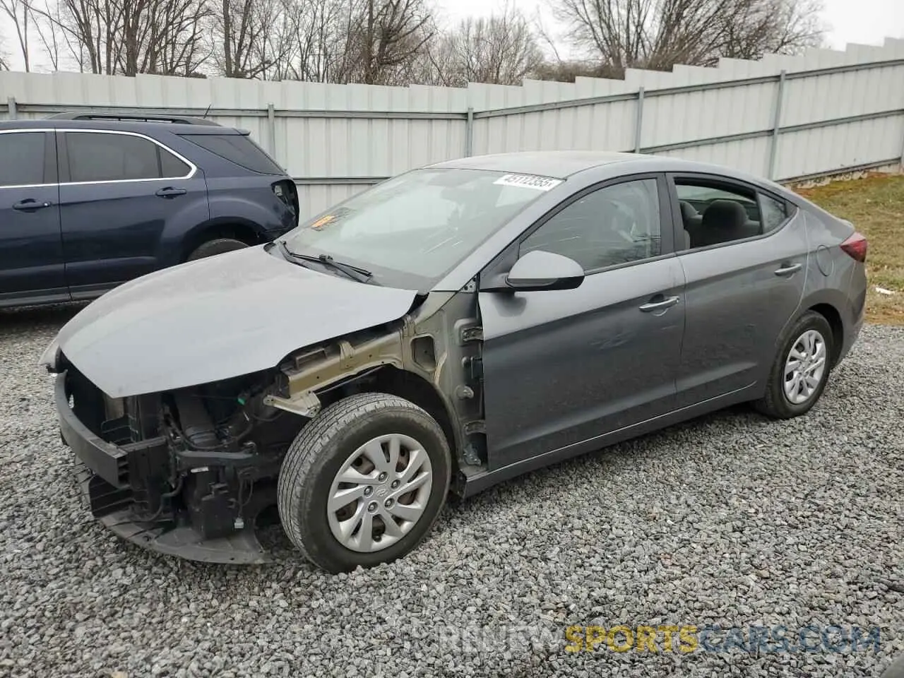 1 fotografías del automóvil dañado 5NPD74LF4KH440250 HYUNDAI ELANTRA 2019