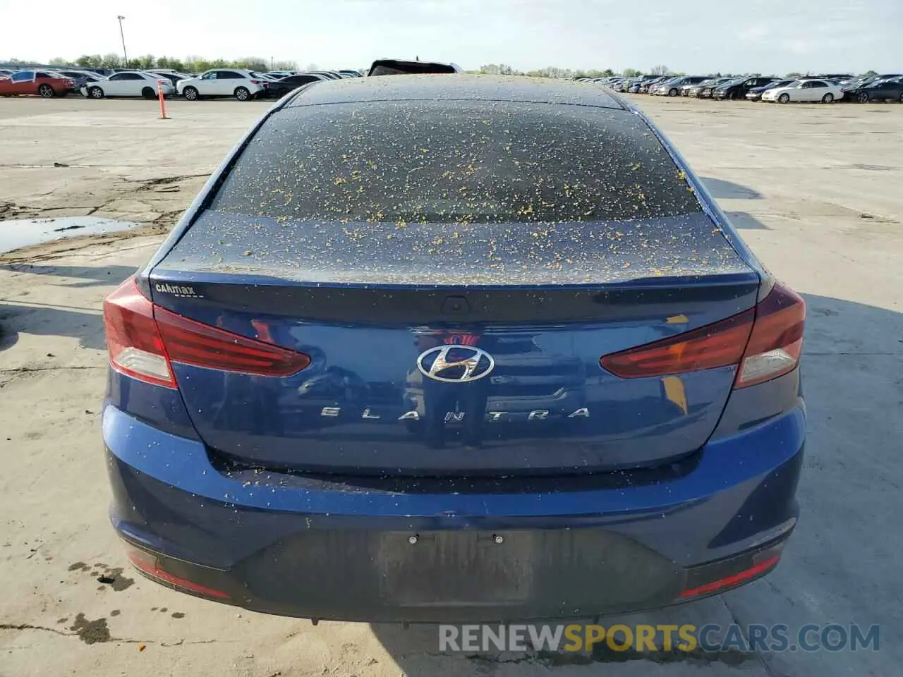 6 fotografías del automóvil dañado 5NPD74LF4KH440734 HYUNDAI ELANTRA 2019