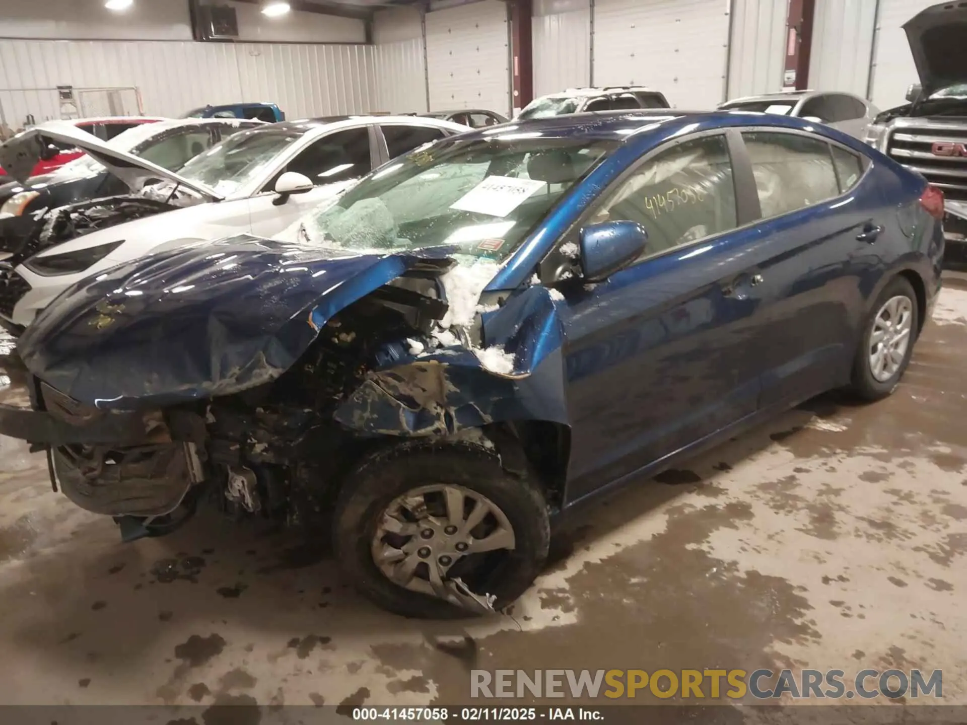2 fotografías del automóvil dañado 5NPD74LF4KH448588 HYUNDAI ELANTRA 2019