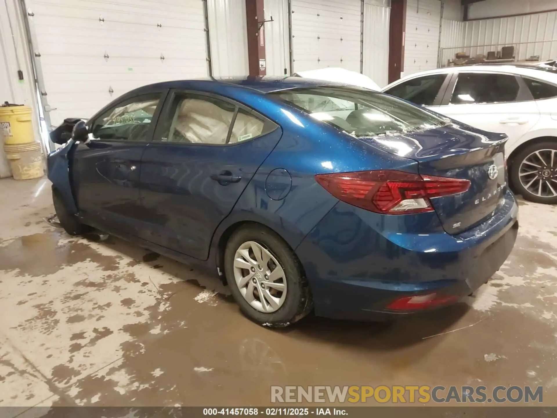 3 fotografías del automóvil dañado 5NPD74LF4KH448588 HYUNDAI ELANTRA 2019