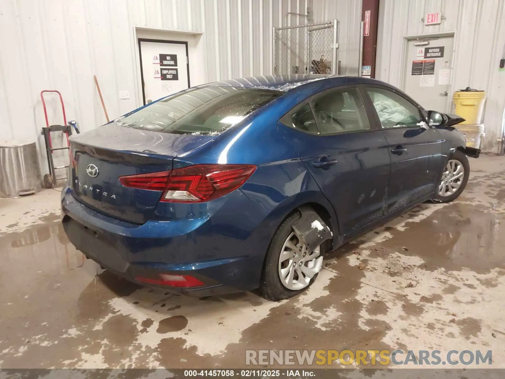 4 fotografías del automóvil dañado 5NPD74LF4KH448588 HYUNDAI ELANTRA 2019