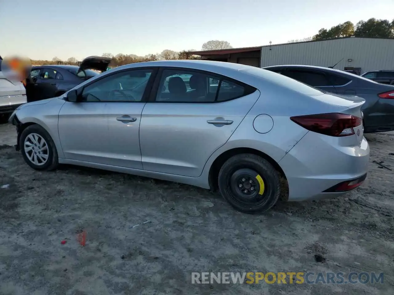 2 fotografías del automóvil dañado 5NPD74LF4KH461745 HYUNDAI ELANTRA 2019