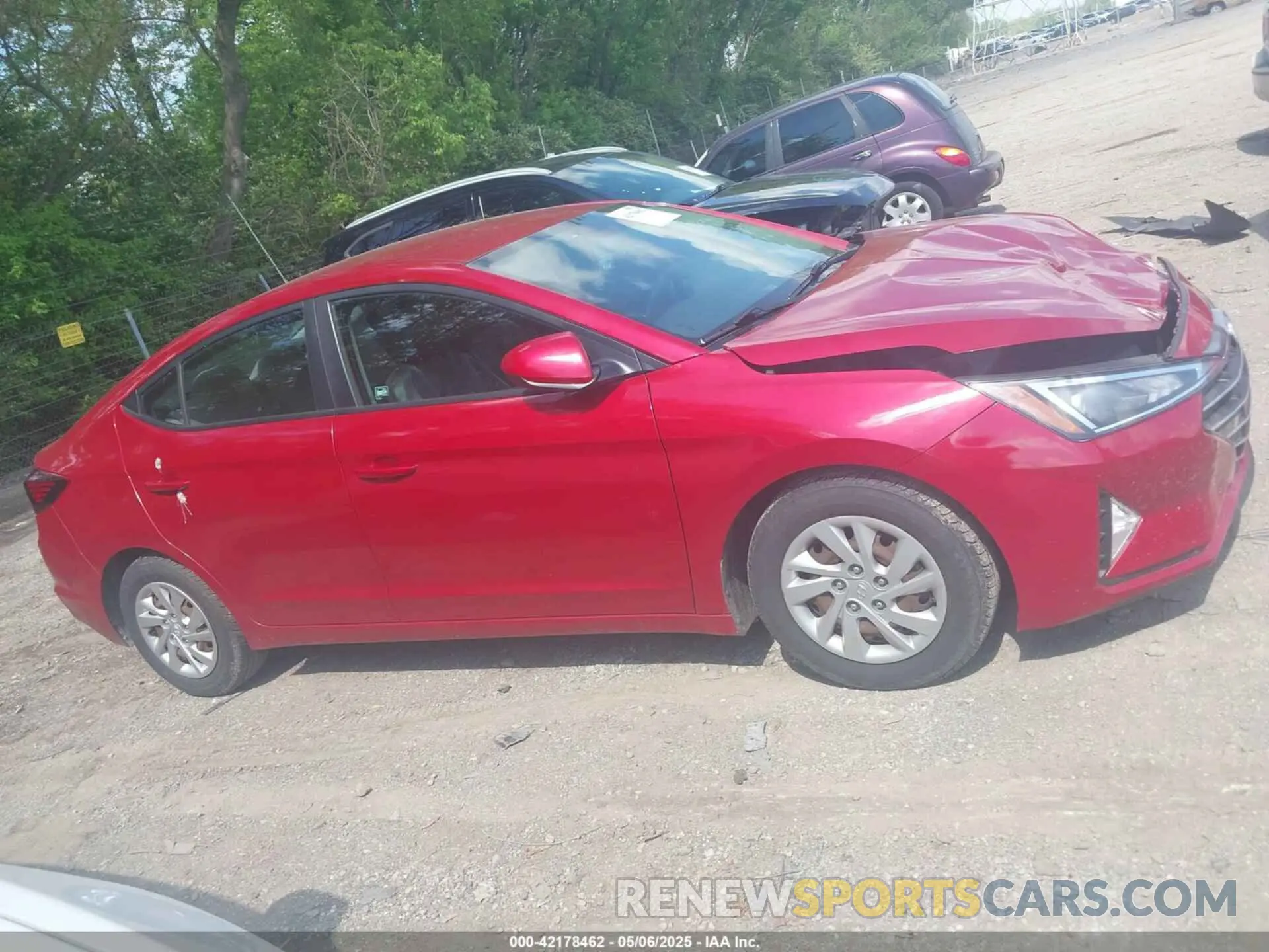 13 fotografías del automóvil dañado 5NPD74LF4KH473801 HYUNDAI ELANTRA 2019