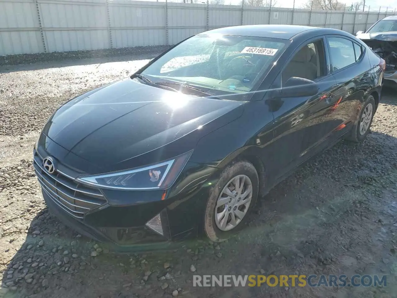 1 fotografías del automóvil dañado 5NPD74LF4KH493868 HYUNDAI ELANTRA 2019
