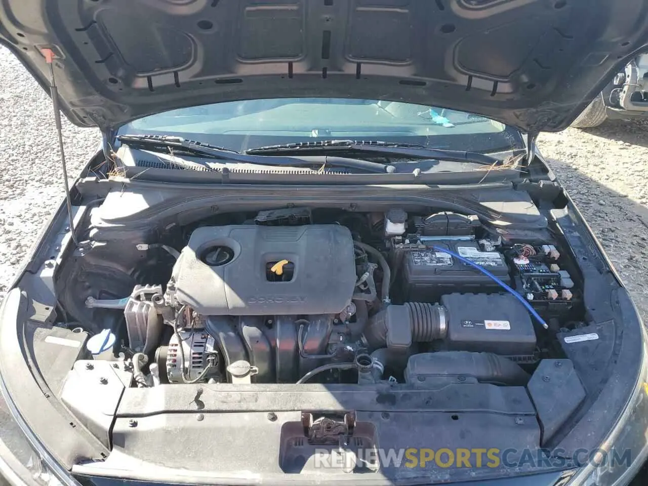 12 fotografías del automóvil dañado 5NPD74LF4KH493868 HYUNDAI ELANTRA 2019