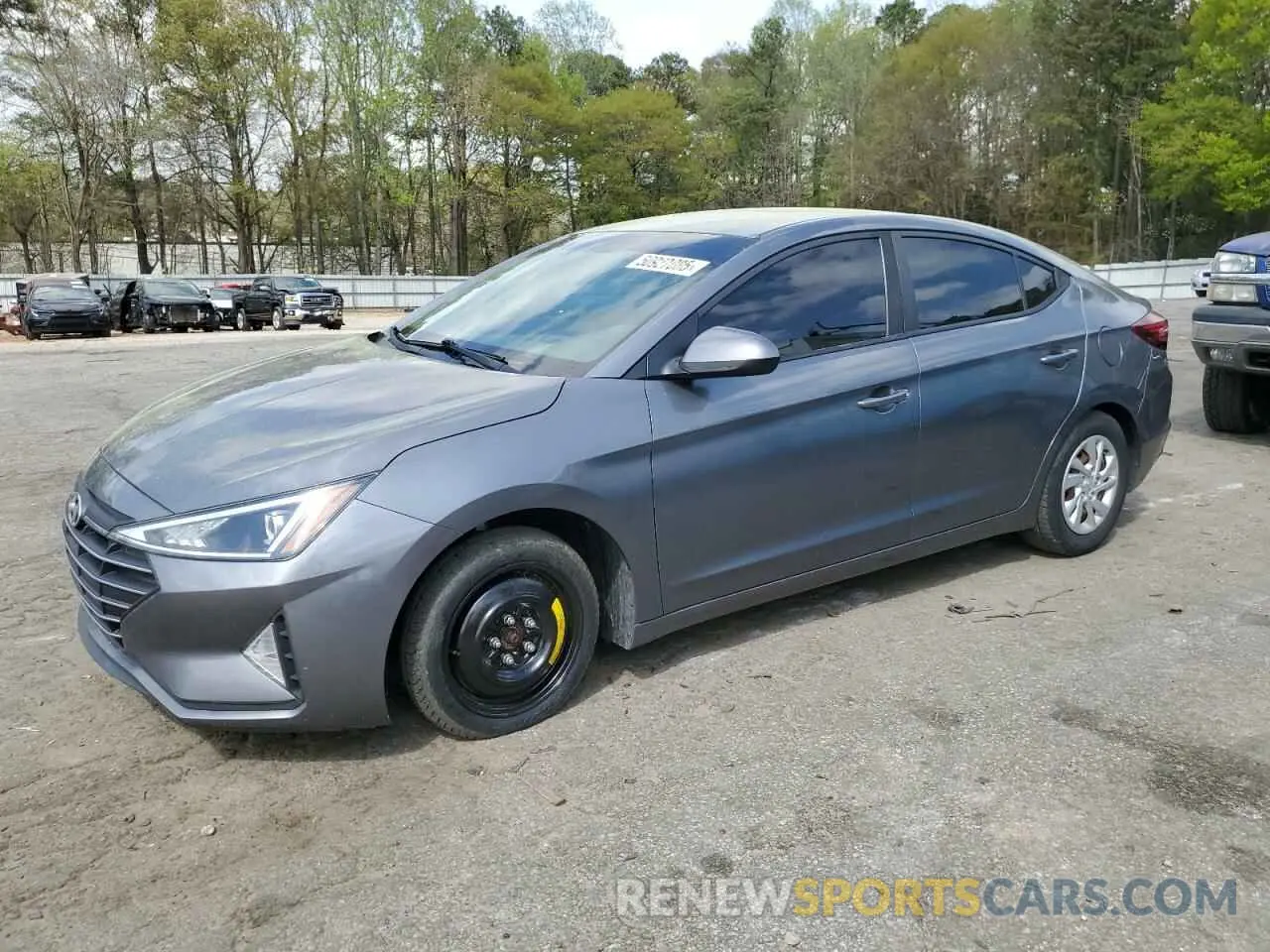 1 fotografías del automóvil dañado 5NPD74LF4KH497483 HYUNDAI ELANTRA 2019