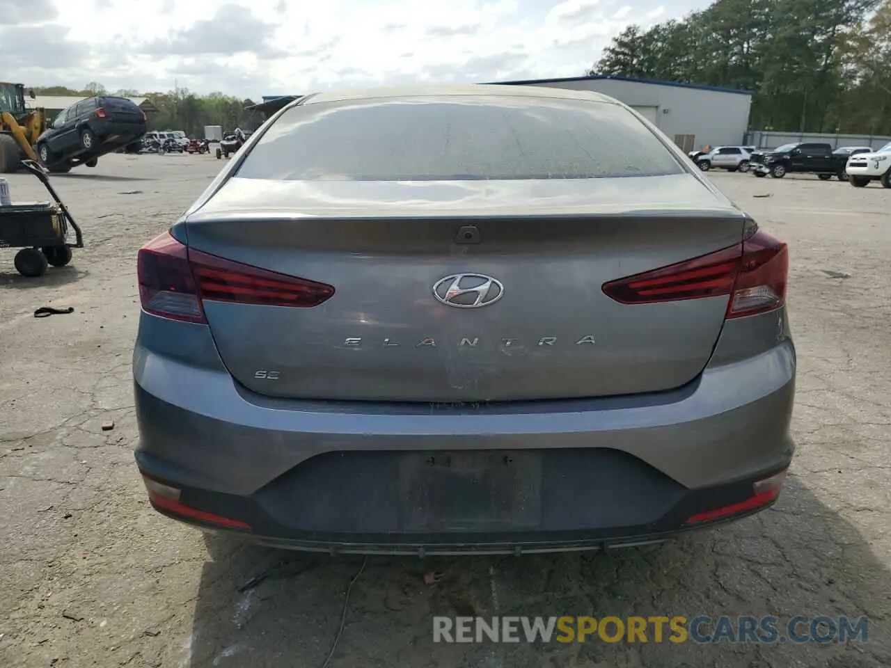 6 fotografías del automóvil dañado 5NPD74LF4KH497483 HYUNDAI ELANTRA 2019