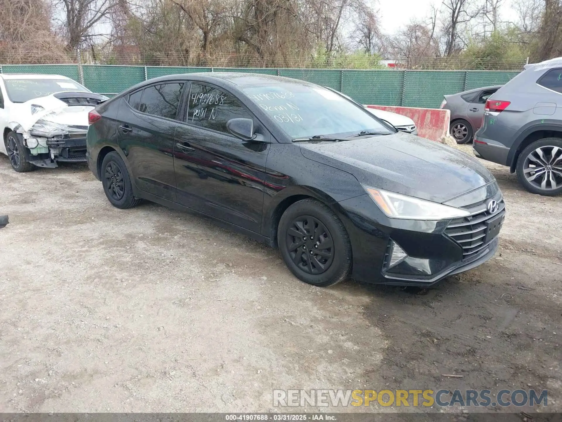 1 fotografías del automóvil dañado 5NPD74LF5KH420136 HYUNDAI ELANTRA 2019