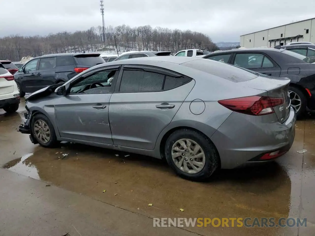 2 fotografías del automóvil dañado 5NPD74LF5KH457803 HYUNDAI ELANTRA 2019