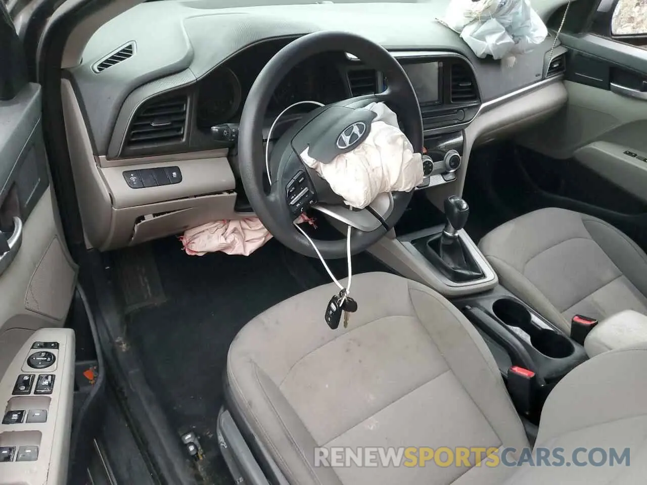 8 fotografías del automóvil dañado 5NPD74LF5KH457803 HYUNDAI ELANTRA 2019