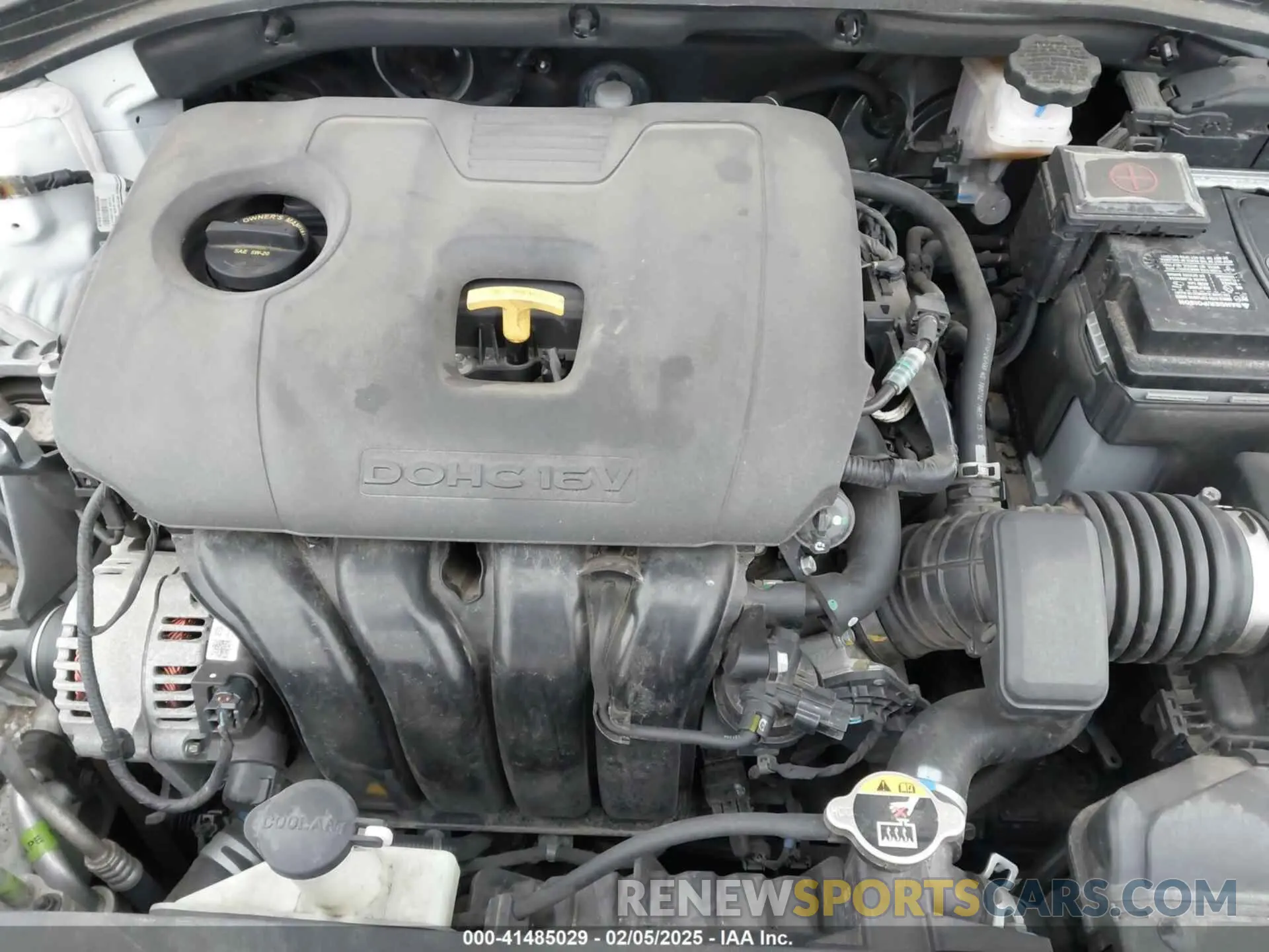 10 fotografías del automóvil dañado 5NPD74LF5KH461138 HYUNDAI ELANTRA 2019