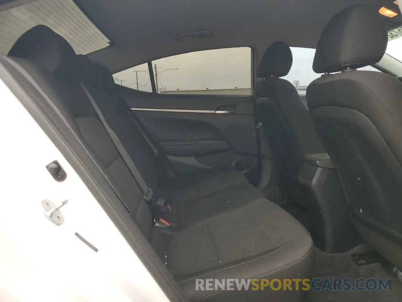 10 fotografías del automóvil dañado 5NPD74LF5KH467358 HYUNDAI ELANTRA 2019