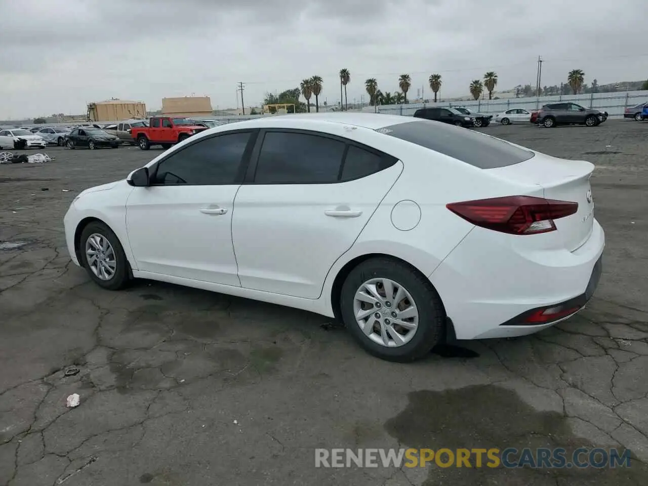 2 fotografías del automóvil dañado 5NPD74LF5KH467358 HYUNDAI ELANTRA 2019