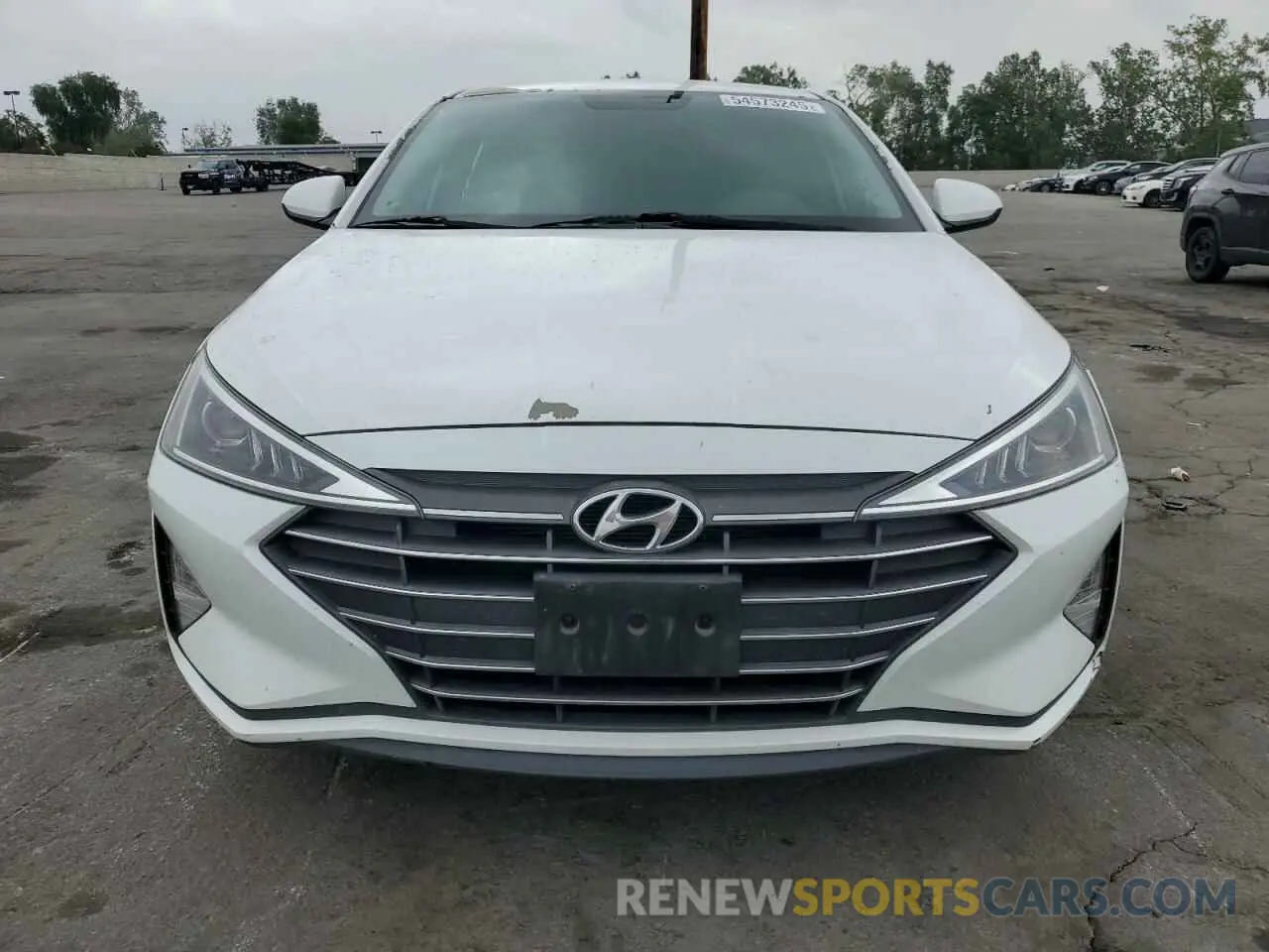5 fotografías del automóvil dañado 5NPD74LF5KH467358 HYUNDAI ELANTRA 2019