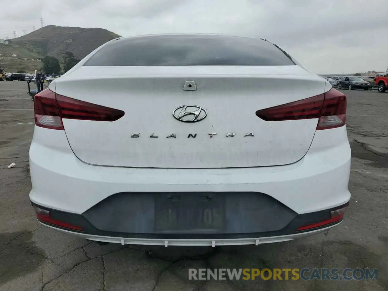 6 fotografías del automóvil dañado 5NPD74LF5KH467358 HYUNDAI ELANTRA 2019