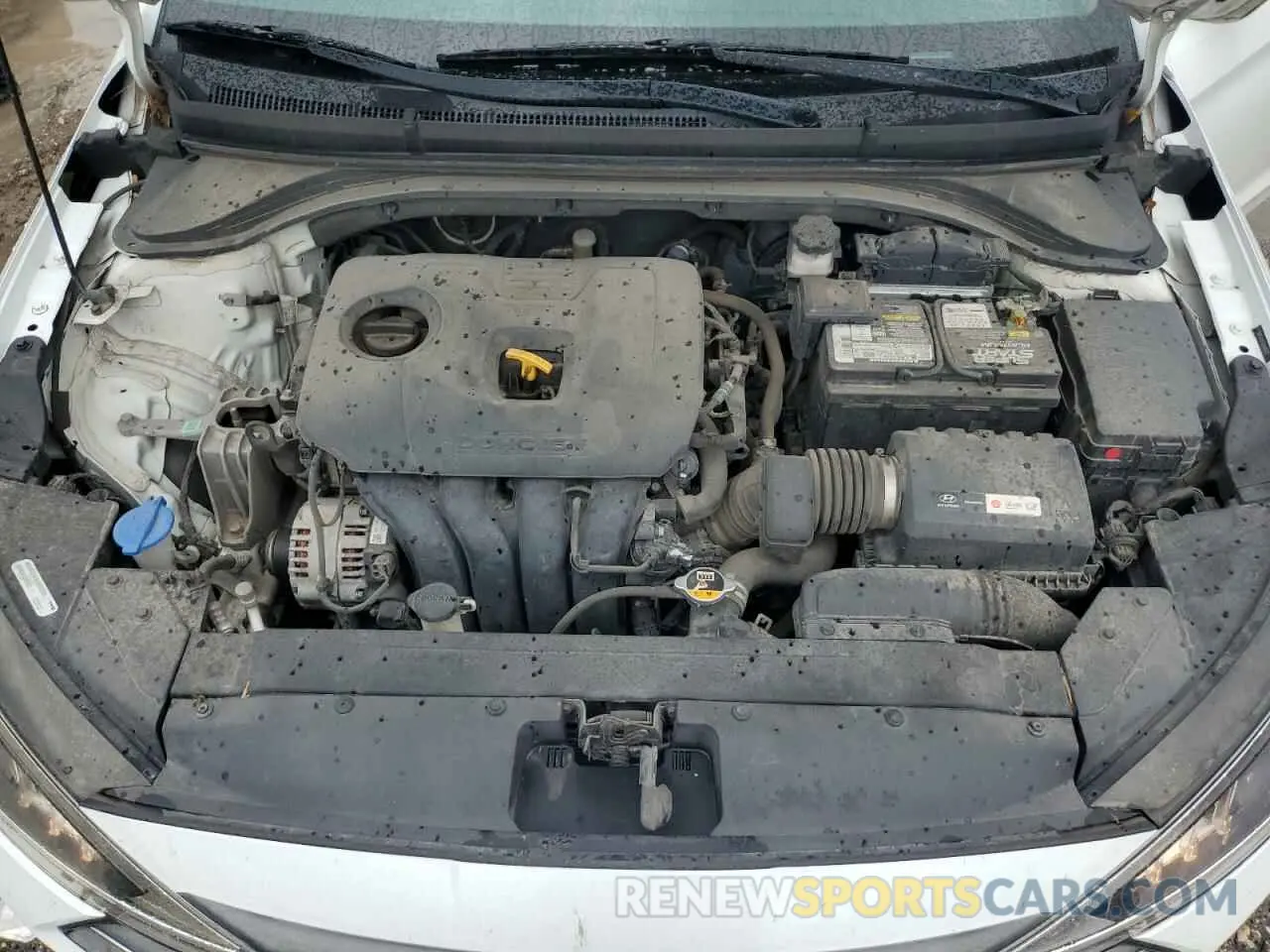 11 fotografías del automóvil dañado 5NPD74LF5KH480272 HYUNDAI ELANTRA 2019