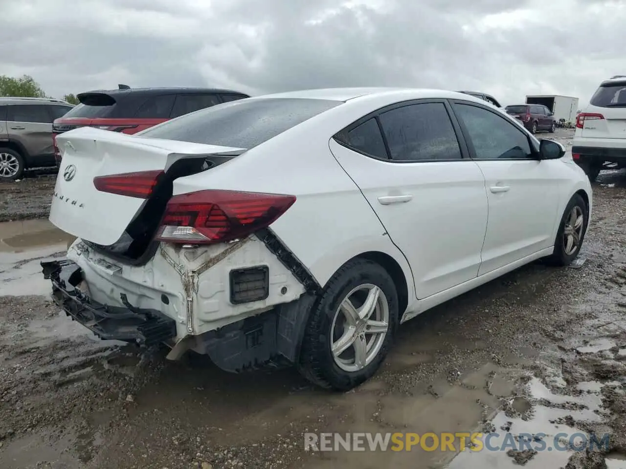 3 fotografías del automóvil dañado 5NPD74LF5KH480272 HYUNDAI ELANTRA 2019