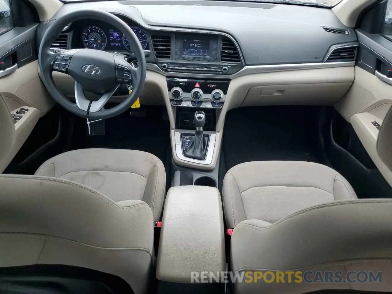 8 fotografías del automóvil dañado 5NPD74LF5KH480272 HYUNDAI ELANTRA 2019