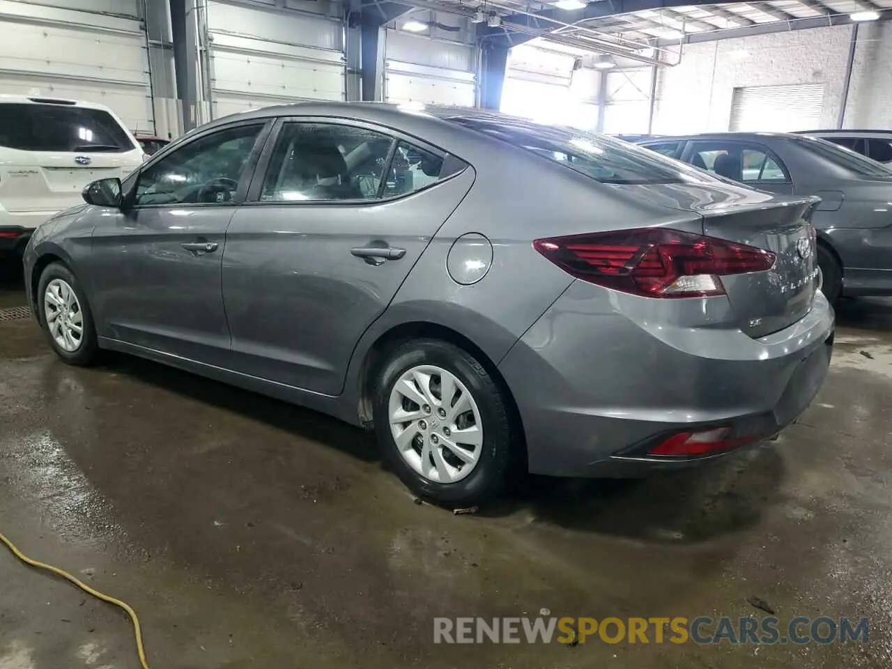 2 fotografías del automóvil dañado 5NPD74LF5KH489537 HYUNDAI ELANTRA 2019